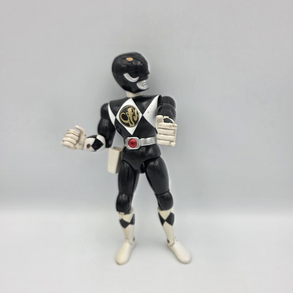 Bandai Namco Other - 1994 Bandai Mighty Morphin Power Rangers Black Ranger